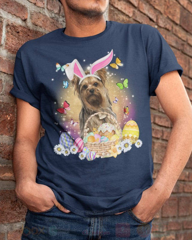 Yorkshire Terrier Easter Bunny Butterfly 2D Hoodie Shirt 1 2 3 4 5 6 7 8 9 10 11