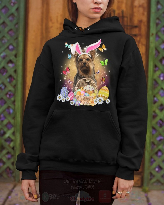 Yorkshire Terrier Easter Bunny Butterfly 2D Hoodie Shirt 1 2 3 4 5 6 7 8 9 10 11 12 13 14 15 16 17
