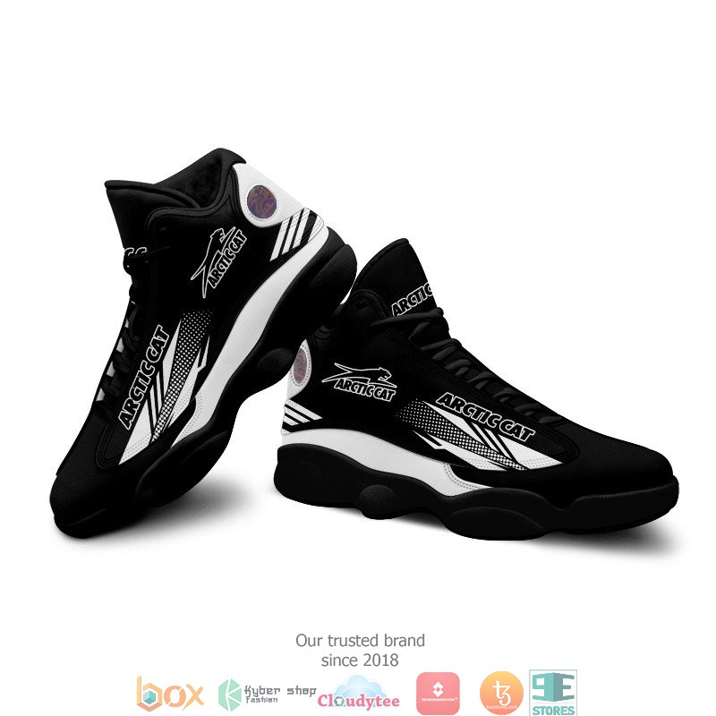 Arctic Cat Black Air Jordan 13 Sneaker Shoes 1 2 3 4 5 6 7