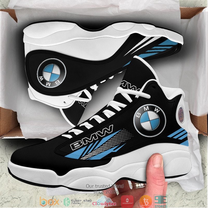BMW Black Air Jordan 13 Sneaker Shoes