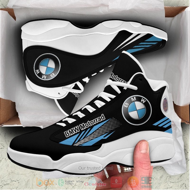 BMW Motorrad black Air Jordan 13 shoes