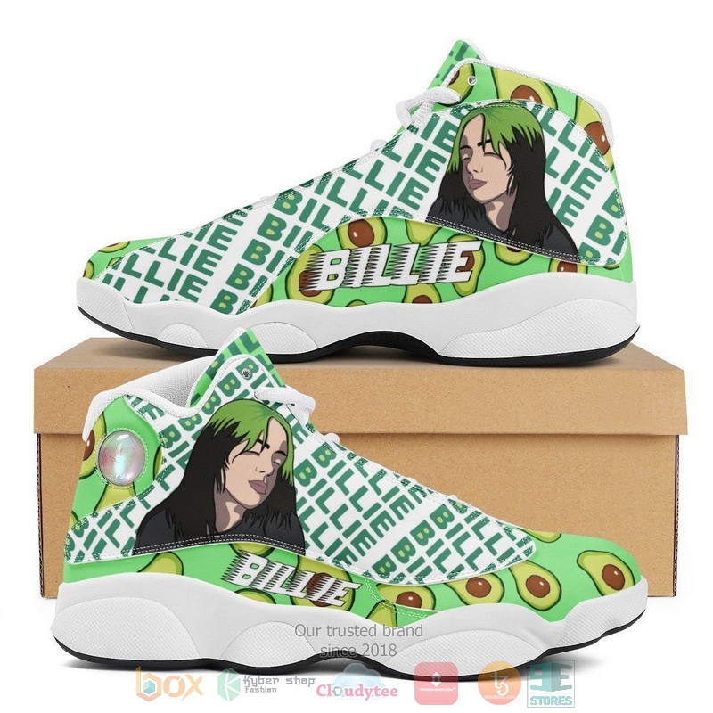 Billie Eilish music Avocado Air Jordan 13 shoes