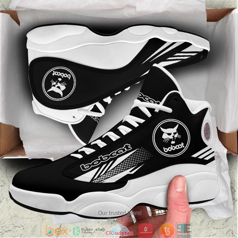 Bobcat Black Air Jordan 13 Sneaker Shoes