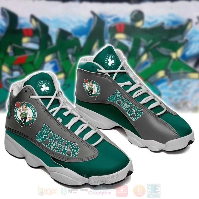 Boston Celtic Basket Ball Team NBA Team Air Jordan 13 Shoes