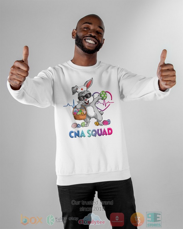 CNA Squad Bunny Dabbing shirt hoodie 1 2 3 4 5 6 6 7 8 9 10 11 12 13 14 15 16 17