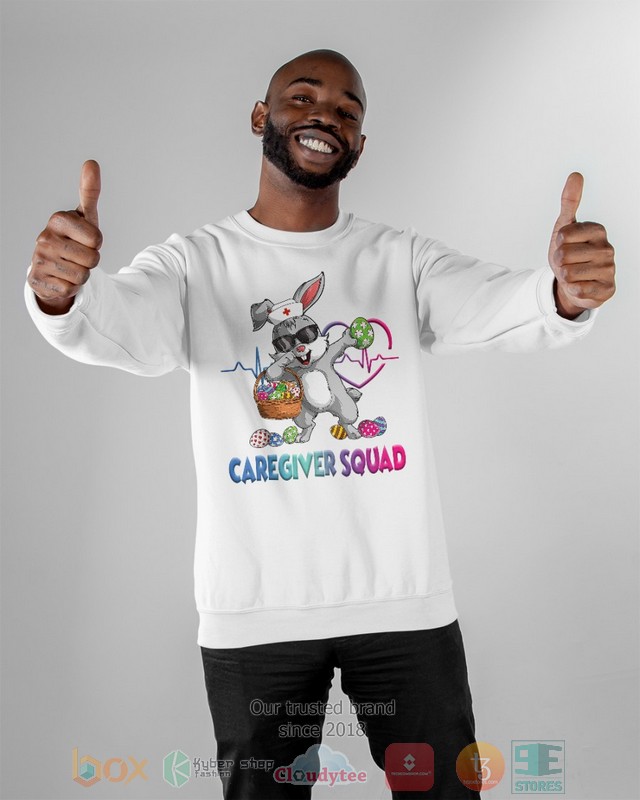 Caregiver Squad Bunny Dabbing shirt hoodie 1 2 3 4 5 6 7 8 9 10 11 12 13 14 15 16 17 18
