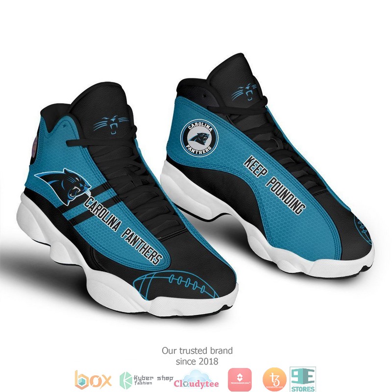 Carolina Panthers NFL 2 Football Air Jordan 13 Sneaker Shoes