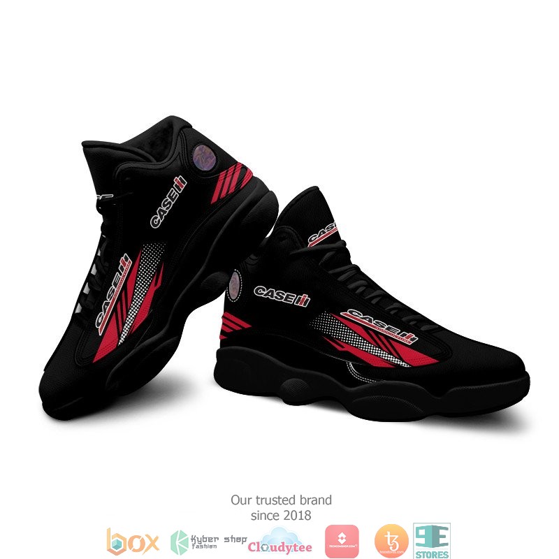 Case IH Black Air Jordan 13 Sneaker Shoes 1 2 3 4 5 6 7