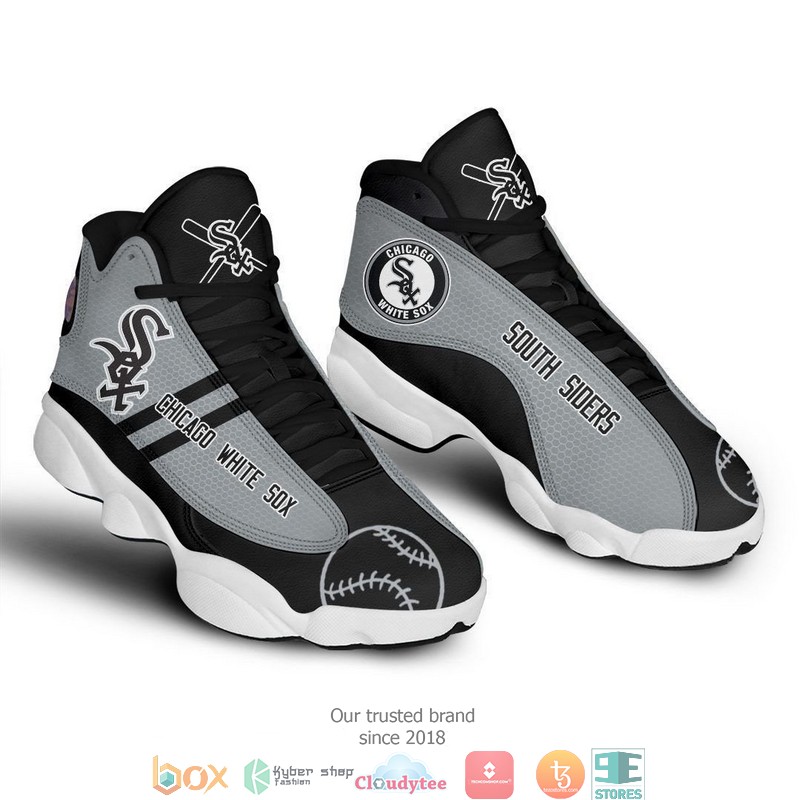 Chicago White Sox MLB Baseball Air Jordan 13 Sneaker Shoes