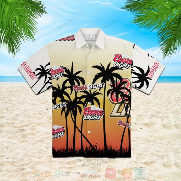 Coors Light Hawaiian Shirt