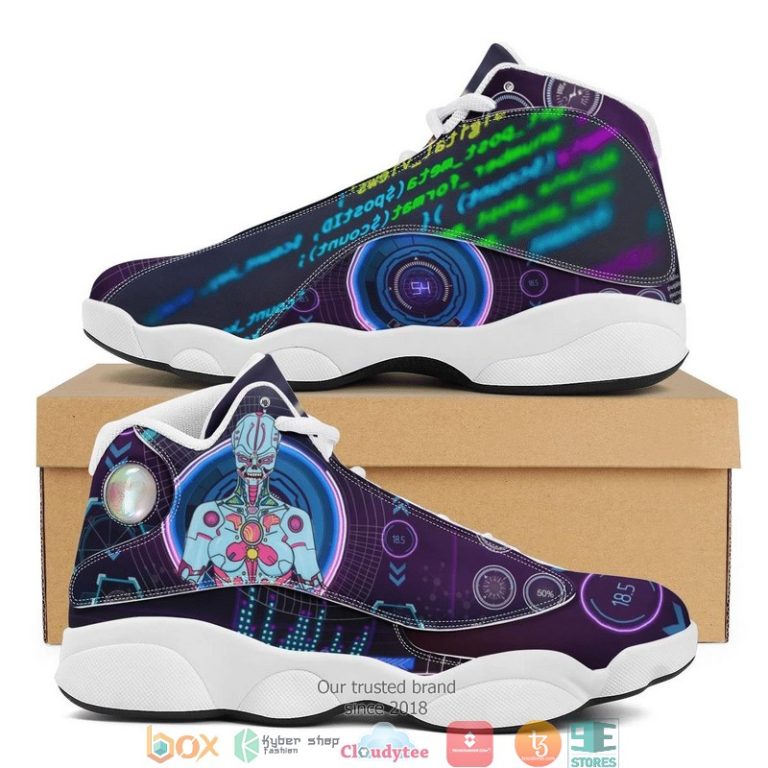 Cyberpunk Game Air Jordan 13 Sneaker Shoes