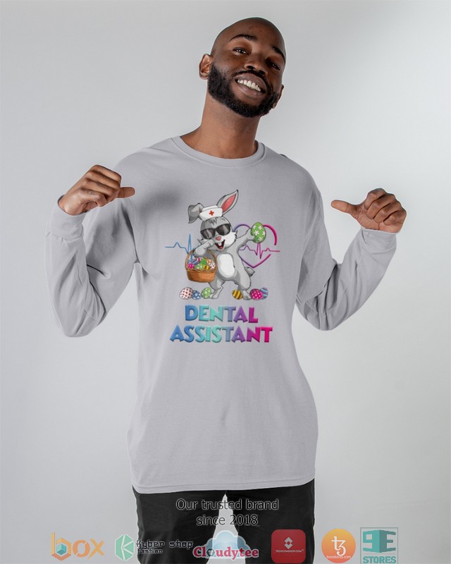 Dabbing Bunny Dental Assistant shirt hoodie 1 2 3 4 5 6 7 8 9