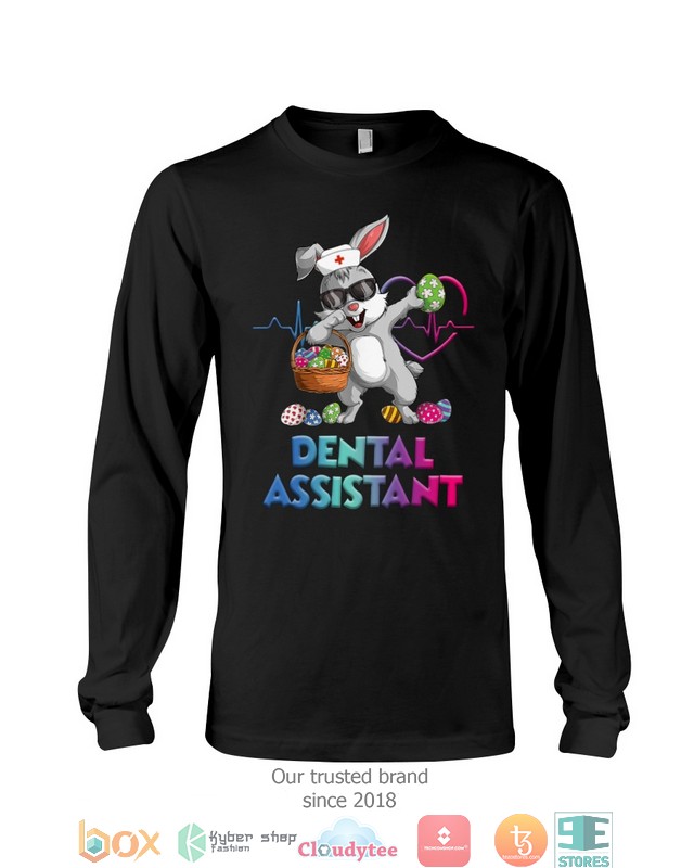 Dabbing Bunny Dental Assistant shirt hoodie 1 2 3 4 5 6 7 8 9 10