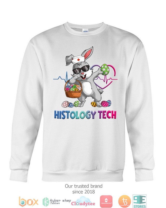 Dabbing Bunny Histology Tech shirt hoodie 1 2 3 4 5
