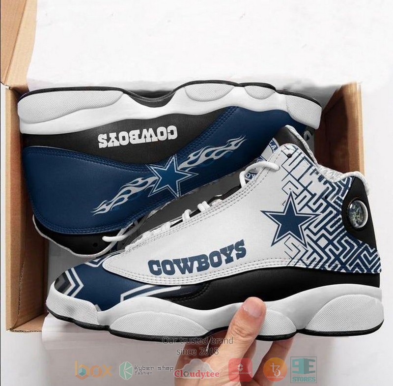 Dallas Cowboys NFL logo Football Team Air Jordan 13 shoes