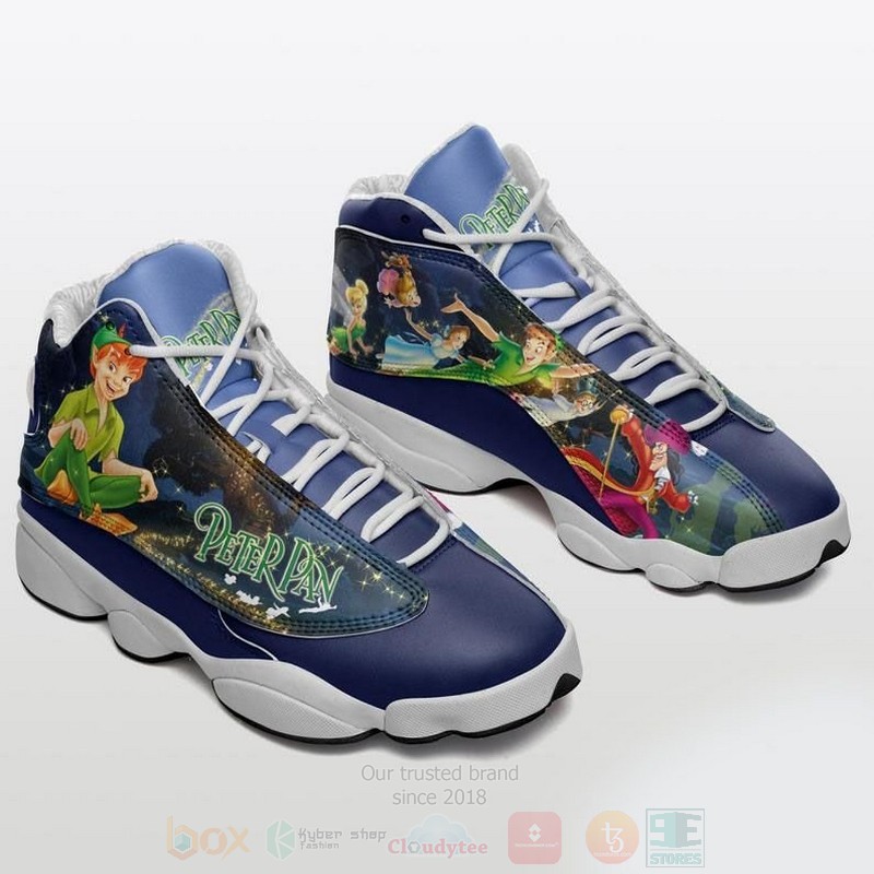 Disney Peter Pan Disney Cartoon Air Jordan 13 Shoes