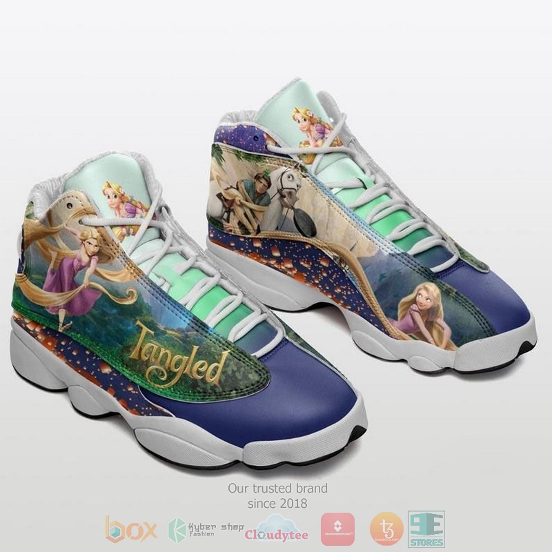 Disney Tangled Air Jordan 13 shoes