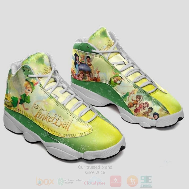Disney Tinker Bell Disney Cartoon Air Jordan 13 Shoes