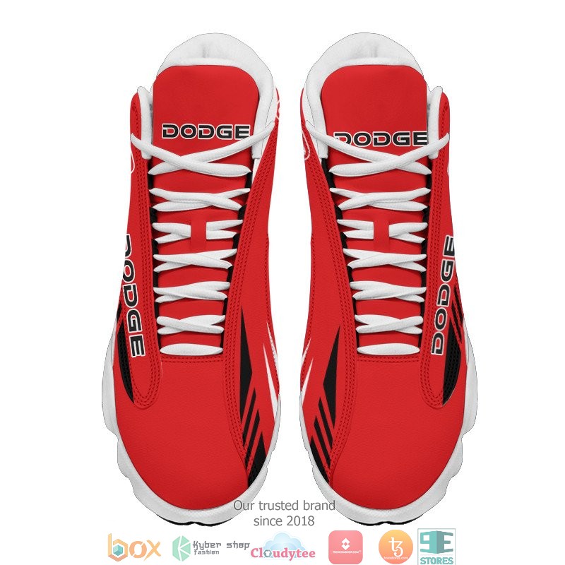 Dodge Red Air Jordan 13 Sneaker Shoes 1 2 3 4