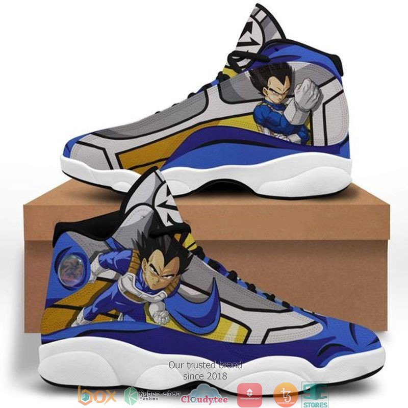 Dragon Ball Vegeta Air Jordan 13 Sneaker Shoes