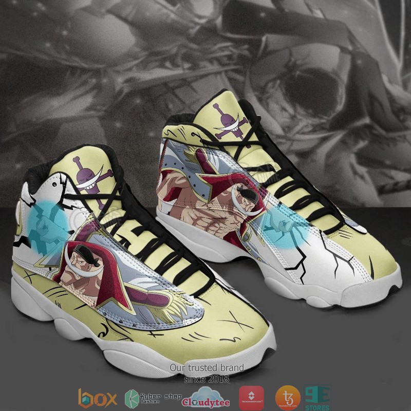 Edward Newgate Whitebeard One Piece Anime Air Jordan 13 Sneaker Shoes