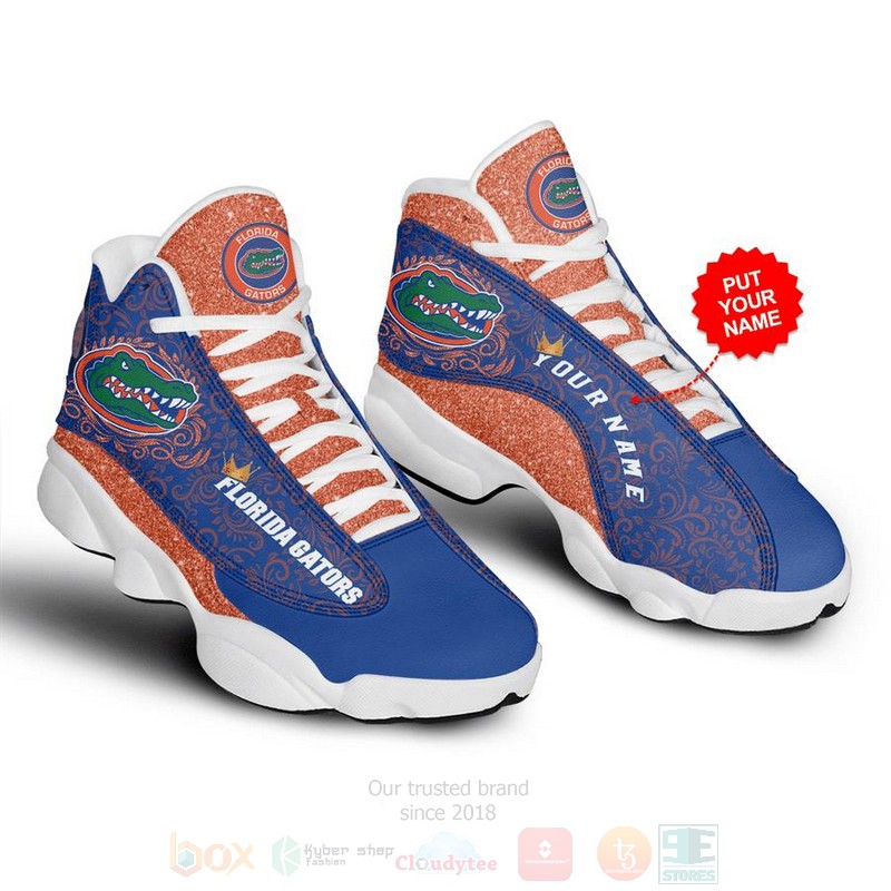 Florida Gators NFL Custom Name Air Jordan 13 Shoes