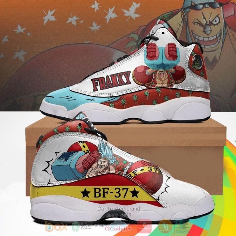 Franky One Piece Anime Air Jordan 13 shoes