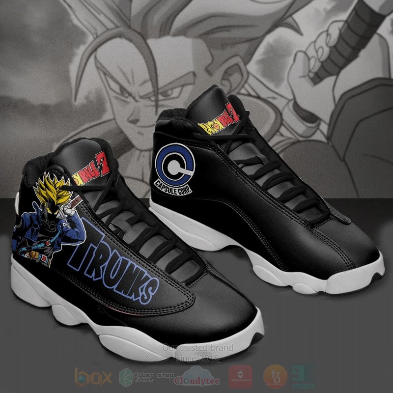 Future Trunks Dragon Ball Z Custom Anime Shoes Air Jordan 13 Shoes