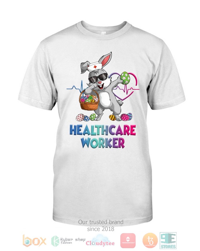 Healthcare Worker Bunny Dabbing shirt hoodie 1 2 3 4 5 6 7 8 9 10 11 12