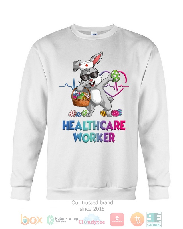 Healthcare Worker Bunny Dabbing shirt hoodie 1 2 3 4 5 6 7 8 9 10 11 12 13 14 15 16