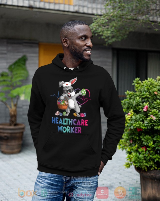 Healthcare Worker Bunny Dabbing shirt hoodie 1 2 3 4 5 6 7 8 9 10 11 12 13 14 15 16 17 18 19 20 21