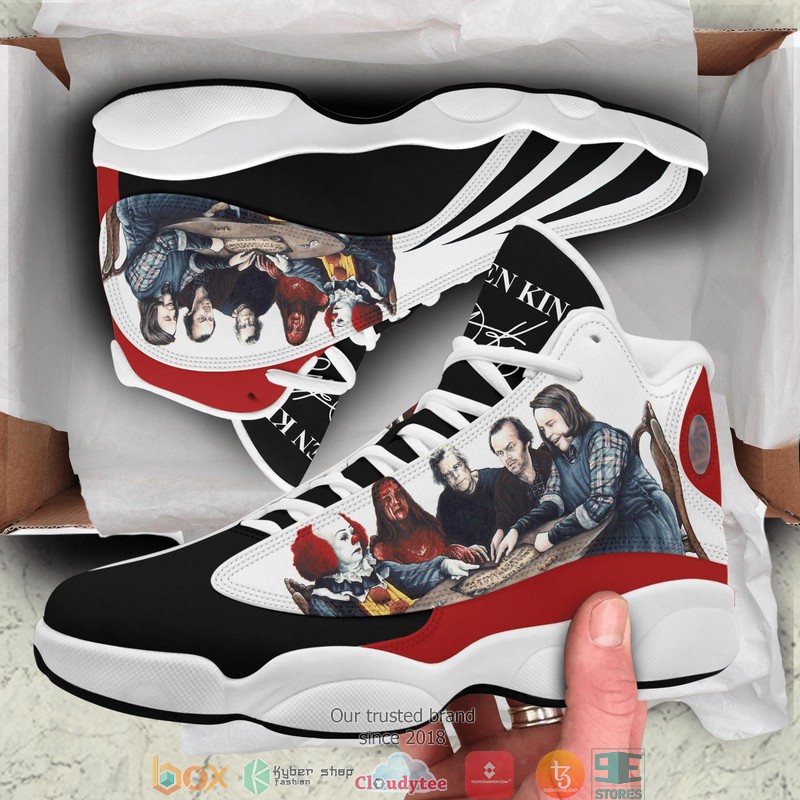 Horror Chracters Stephen King Fullprint Air Jordan 13 Sneaker Shoes
