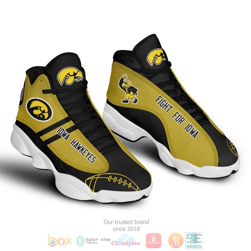 Iowa Hawkeyes NCAA Football Air Jordan 13 shoes