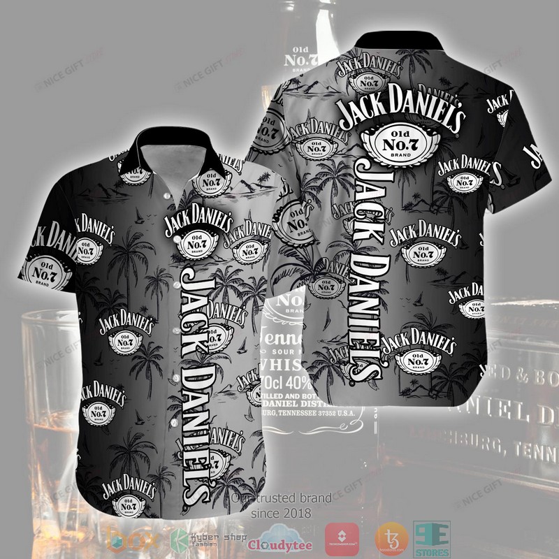 Jack Daniels Coconut 3D Hawaii Shirt