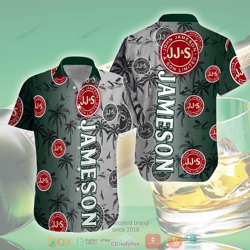 Jameson Irish Whiskey Coconut 3D Hawaii Shirt