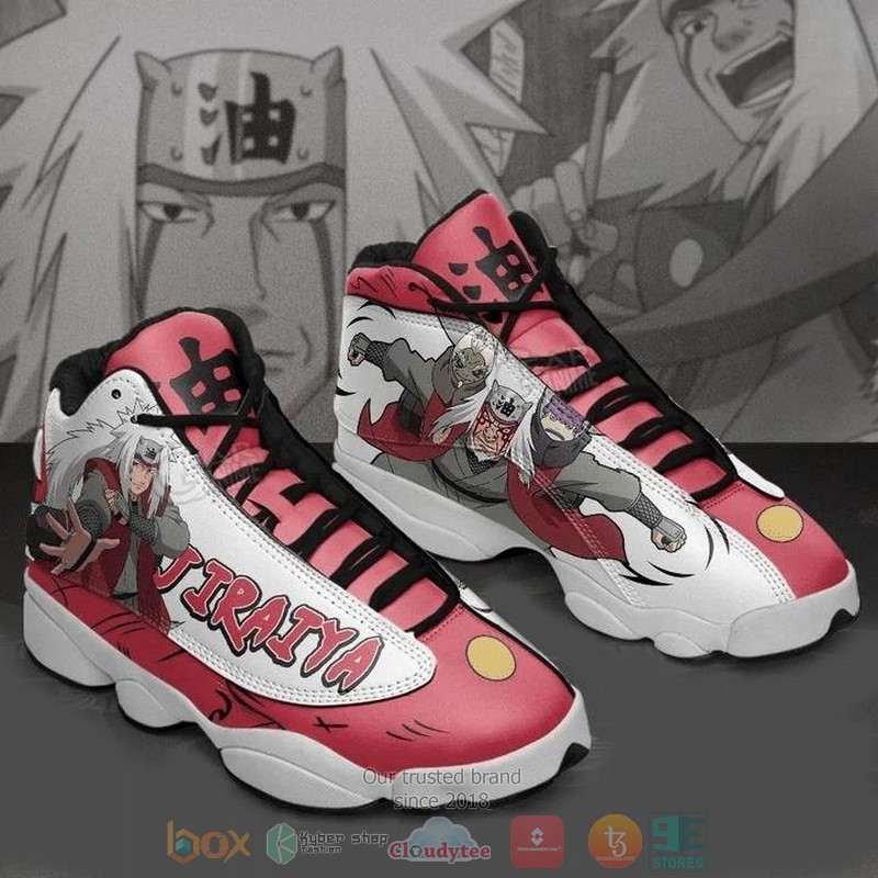 Jiraiya Naruto Anime Air Jordan 13 shoes