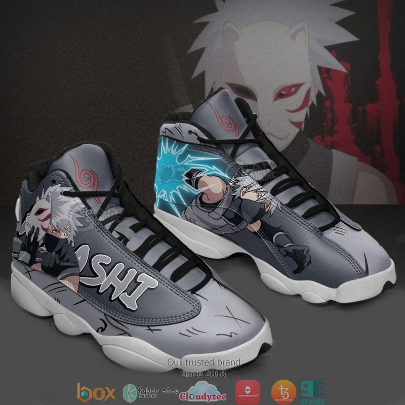 Kakashi Anbu Naruto Anime Air Jordan 13 Sneaker Shoes