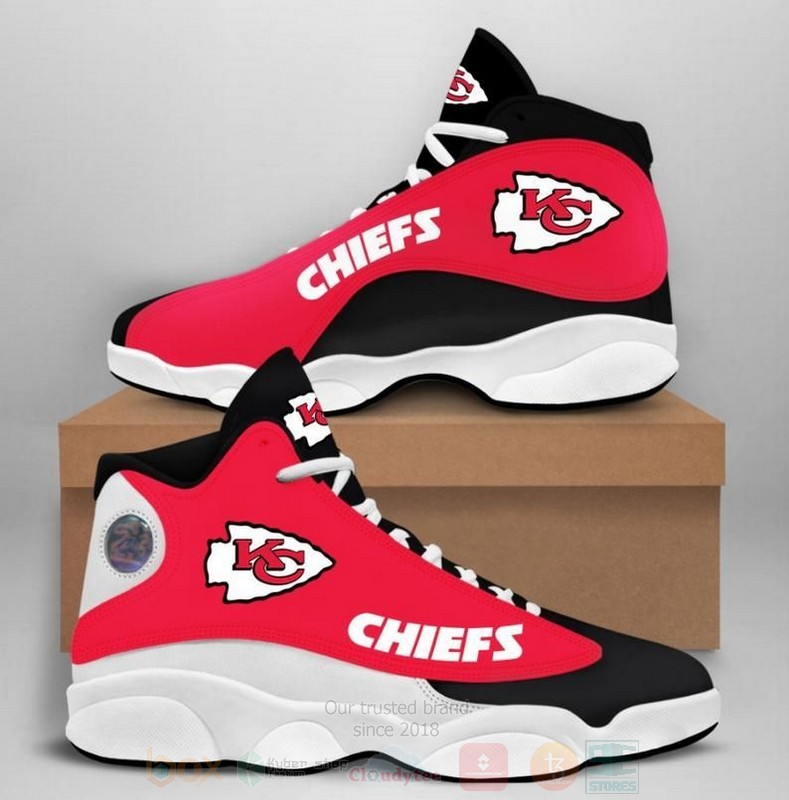 Kansas City Chiefs Football Teams NFL Air Jordan 13 Shoes