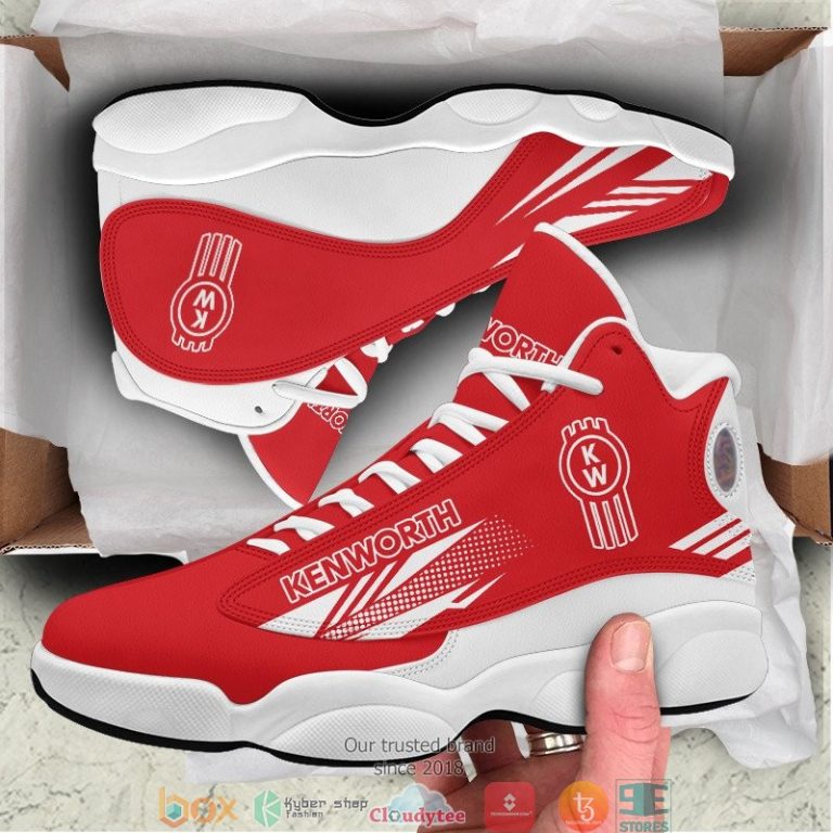 Kenworth Red Air Jordan 13 Sneaker Shoes