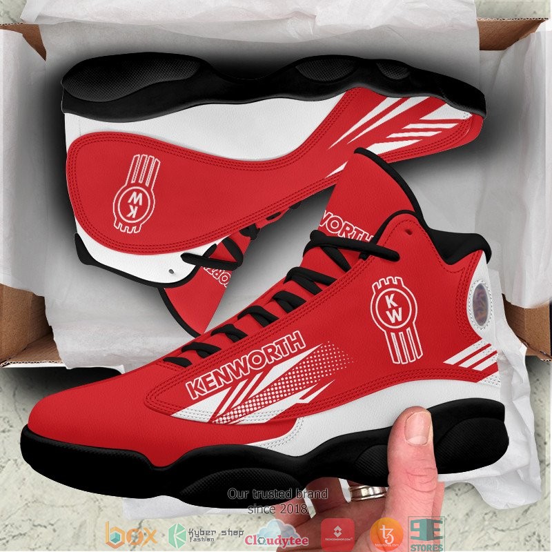 Kenworth Red Air Jordan 13 Sneaker Shoes 1 2 3 4 5