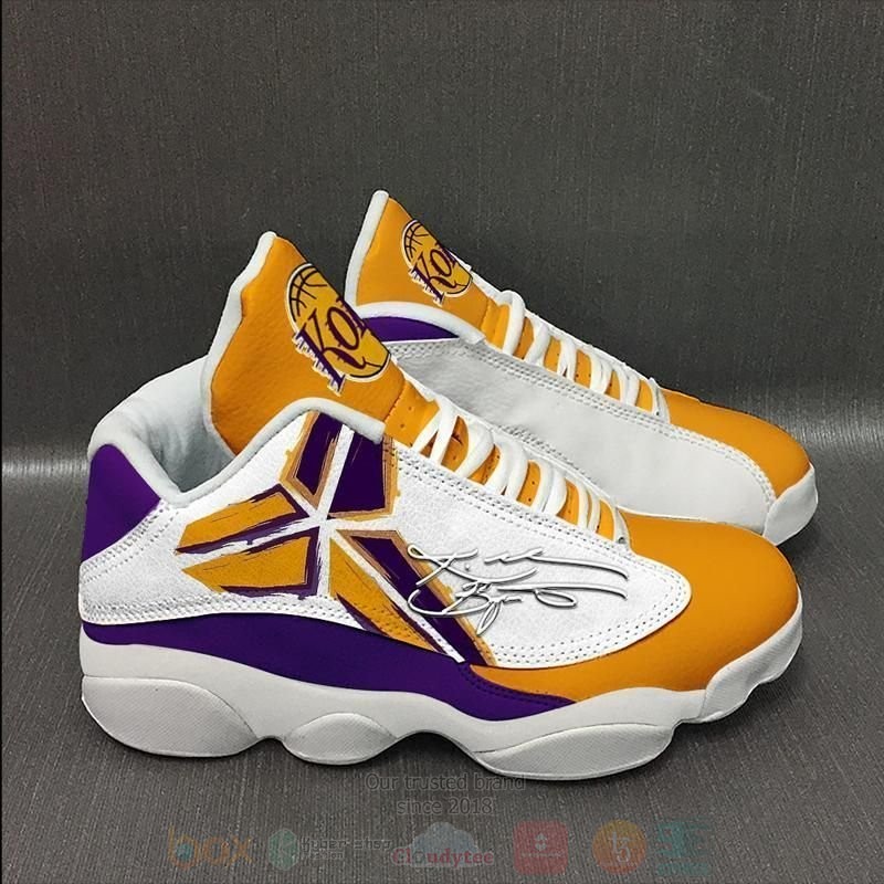 Kobe Bryantb Los Angeles Lakers NBA Air Jordan 13 Shoes