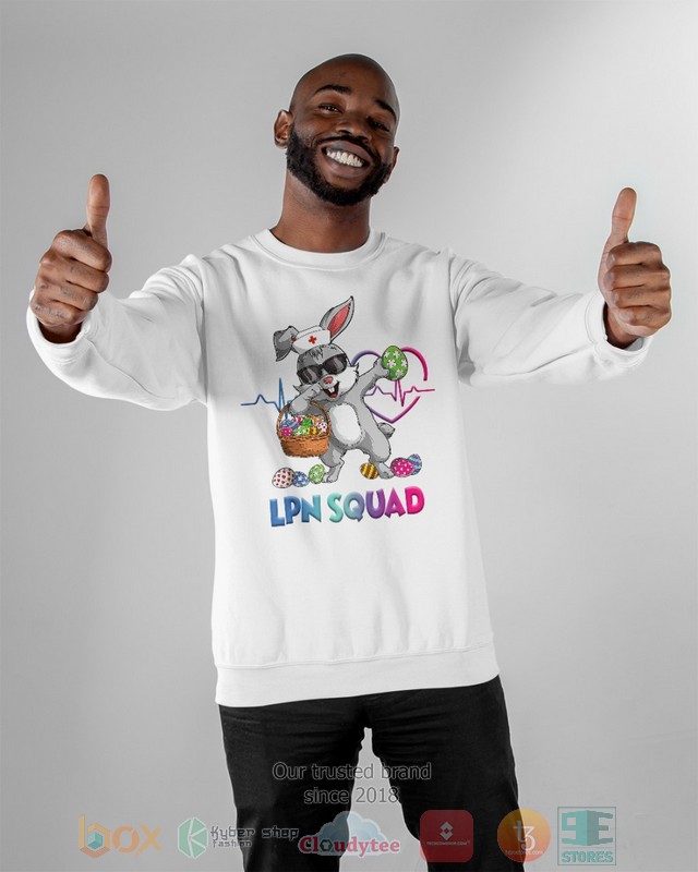 LPN Squad Bunny Dabbing shirt hoodie 1 2 3 4 5 6 7 8 9 10 11 12 13 14 15 16 17 18