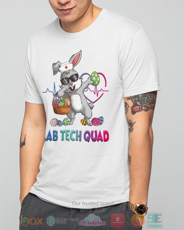 Laboratory Technician Lab Tech Quad Bunny Dabbing shirt hoodie 1 2 3 4 5 6 7 8 9 10 11 12 13 14