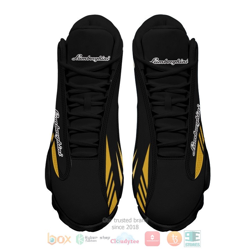Lamborghini black Air Jordan 13 shoes 1 2 3 4 5 6 7 8