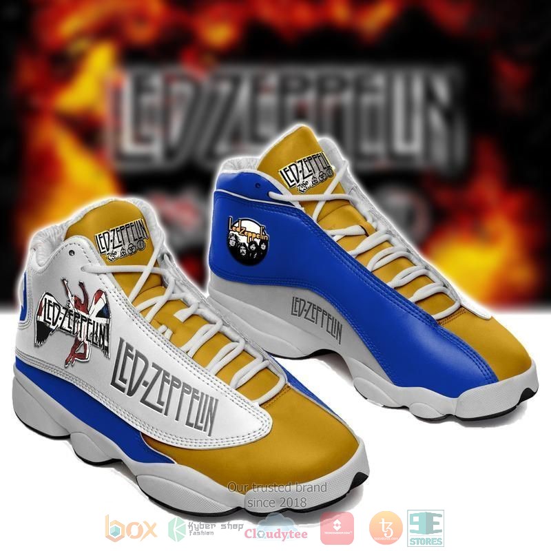 Led Zeppelin band Air Jordan 13 shoes