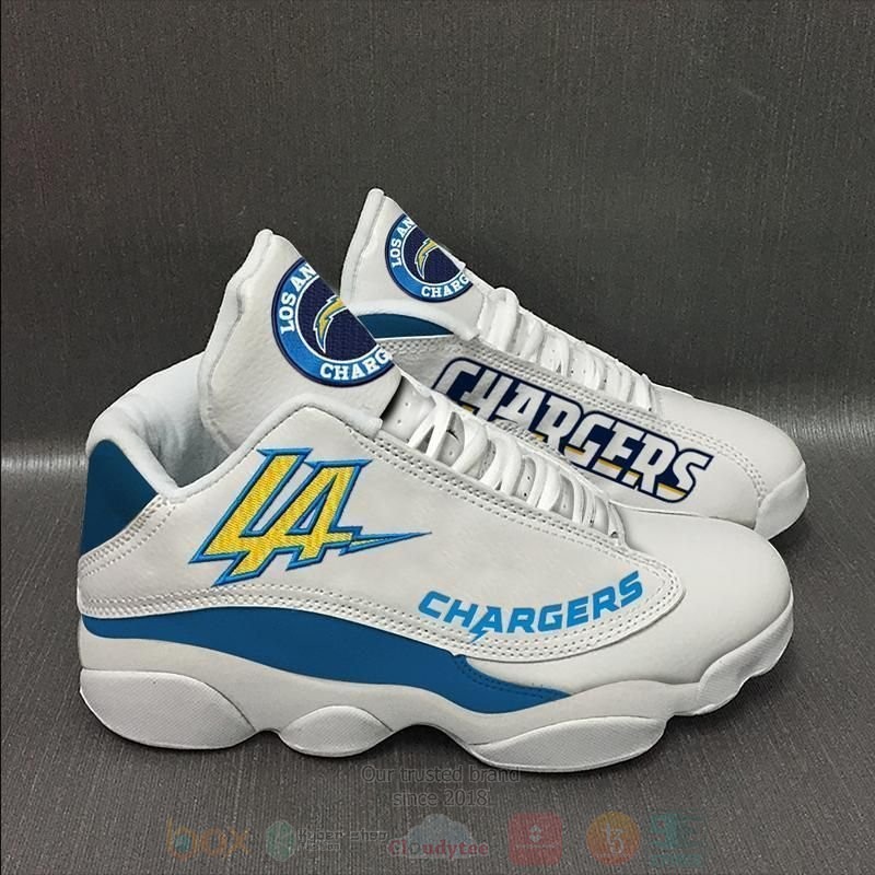 Los Angeles Chargers NFL Air Jordan 13 Shoes