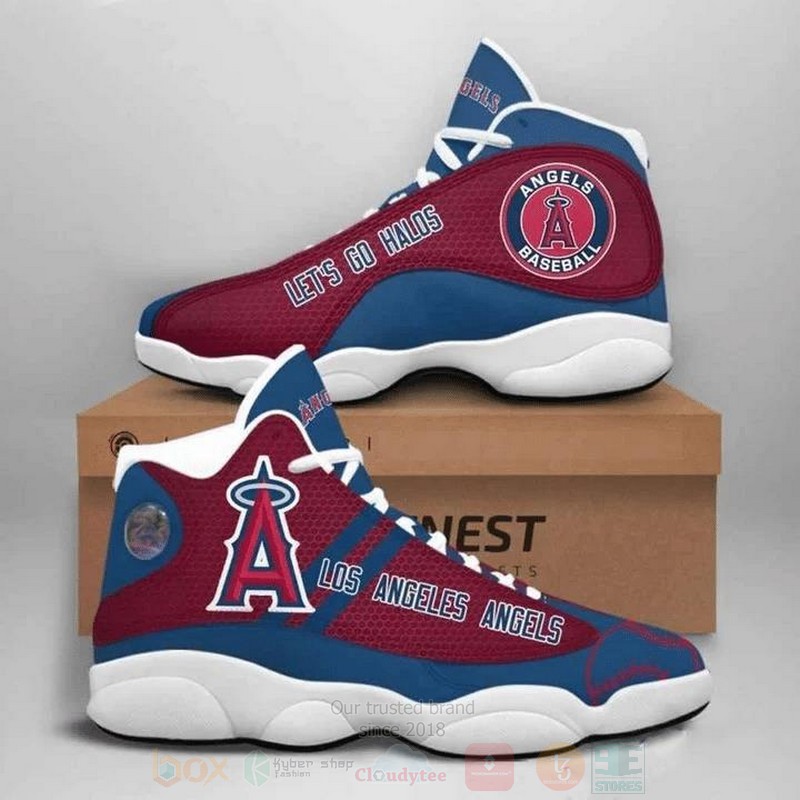 MLB Los Angeles Angels Teams Football Air Jordan 13 Shoes