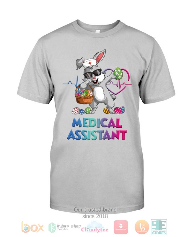 Medical Assistant Bunny Dabbing shirt hoodie