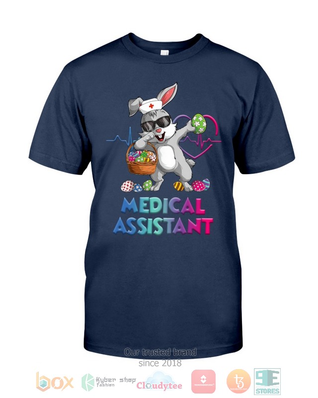 Medical Assistant Bunny Dabbing shirt hoodie 1 2 3 4 5 6 7 8
