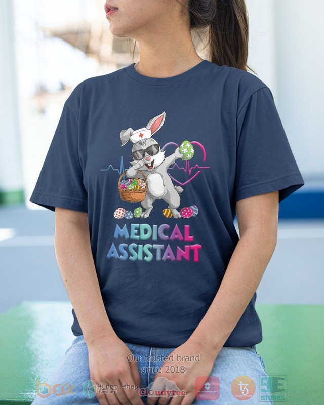 Medical Assistant Bunny Dabbing shirt hoodie 1 2 3 4 5 6 7 8 9 10 11